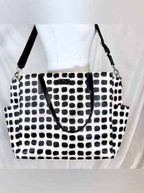 Kate Spade Grove Street Kaylie Polka Dot Baby Diaper Bag 21” x 13" x 5.5"